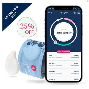 Tempdrop Fertility Monitor with App